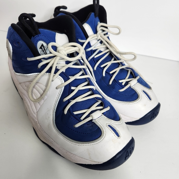 Nike Air Penny 2 - 2015 - Blue /White - Rare- - Men’s Size 9 - Picture 2 of 10